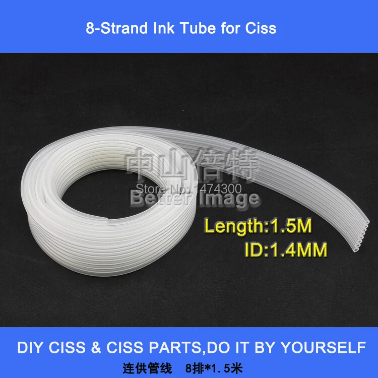 

XIMO 1.5 meter 8-strand Ink tube for ciss using eco-solvent ink