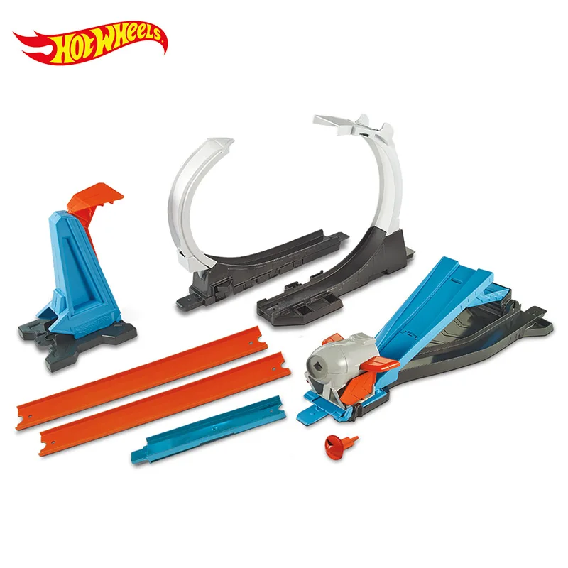 Новинка Игрушечный трек Hot Wheels Hotwheels запуск ракет трюк различные скачки трека