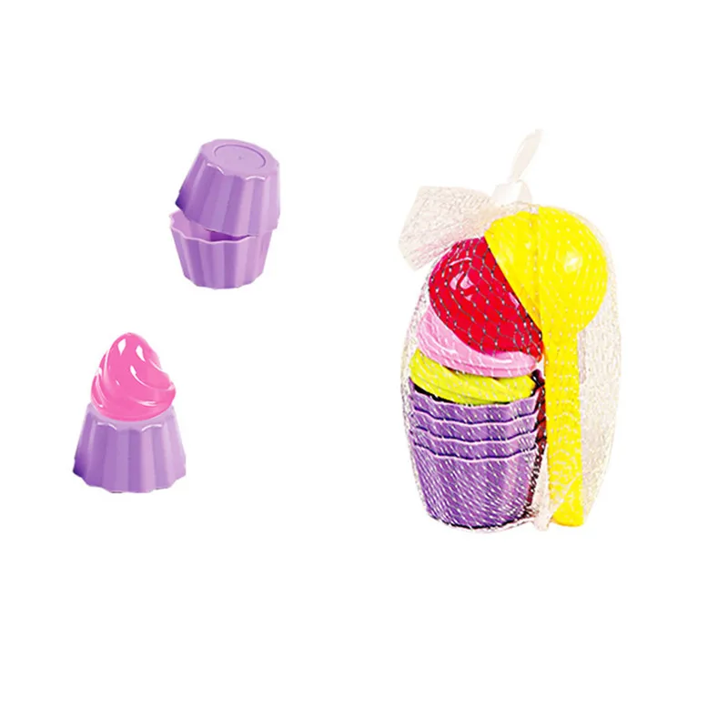 9 шт. детские пляжные песочные игрушки Маленькая форма для выпечки ложка для мороженого пудинг пляжный игровой песок и снег