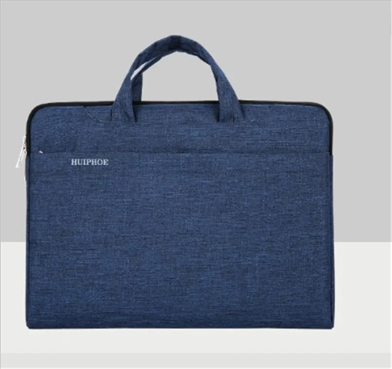 Материал нейлоновая мужская сумка для ноутбука/компьютера чехол Портфель Сумка для мужчин синий портфель