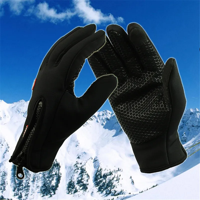 

Waterproof Horse Riding Gloves Equestrian Tactical Gloves Military Mittens Screen Useable Horseback Equipment Winter Ski Gloves