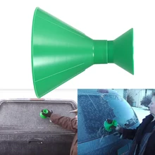 Круглый скребок для льда на лобовое стекло автомобиля конусообразный скребок для снега Воронка Скребок Лопата для снега Авто продукт инструмент для очистки окон