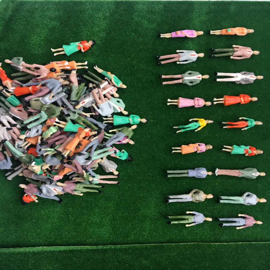 architecture scale model figure for ho train layout (6)