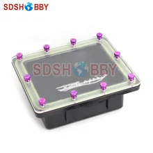 Radio box 26cc gas boat 2010 with Length 182mm Width 158mm Height 70mm