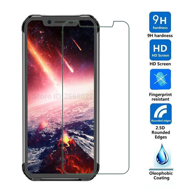 

BLACKVIEW BV9600 PRO Tempered Glass Not Full Cover Case Screen protector Phone protective Glass Film For BLACKVIEW BV9600 PRO