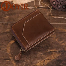 JOYIR 2019 New Men Wallet Genuine Leather Rfid Retro Purse Card Wallet Leather Male Coin Purse Credit Card Zipper Wallet For Man JOYIR 2019 New Men Wallet Genuine Leather Rfid Retro Purse Card Wallet Leather Male Coin Purse Credit Card Zipper Wallet For Man