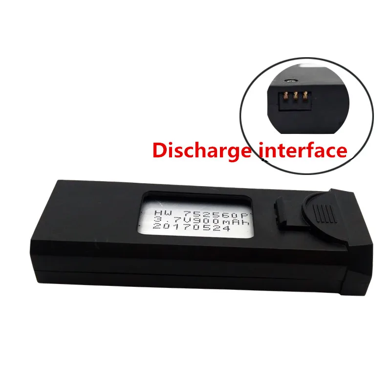 Складной Дрон Квадрокоптер TIANQU Visuo XS809 Lipo Battery 4 шт./лот 3 7 в 900 мАч 30C S809HC XS809HW XS809W|lipo