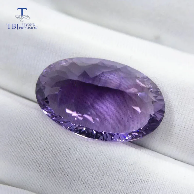 natural amethyst oval cut 14*22mm concave cut ard 17.7ct for silver or gold jewelry mounting 100% natural loose gemstones Tbj
