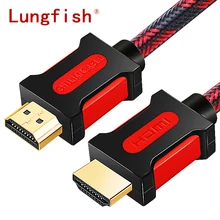 Lungfish Ad Alta Velocità HDMI Cavo HDMI a HDMI 2.0 4 K 1080 P 3D per HDTV splitter switcher 1 m 2 m 3 m 5 m 10 m 15 m 20 m