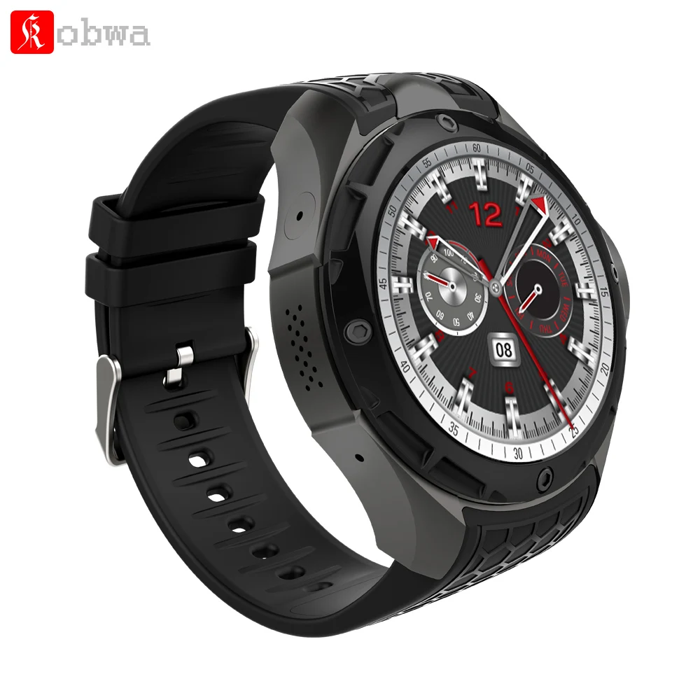 

Original AllCall W2 Bluetooth Smart Watch Support 3G WCDMA Android 7.0 16G Memory Card GPS Wifi Heart Rate Monitor Smartwatch