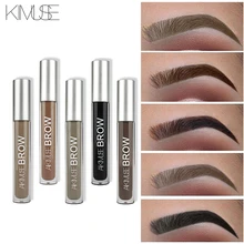 KIMUSE усилители для бровей, ТИНТ, косметика, натуральная, стойкая краска, тату, для бровей, водостойкая, черный, коричневый, карандаш для бровей, макияж