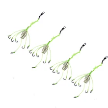 YeMuLang 4 шт./лот Высокоуглеродистая сталь взрыв карпа рыболовные крючки Крючки со взрывом колючие крючки для рыболовных снастей