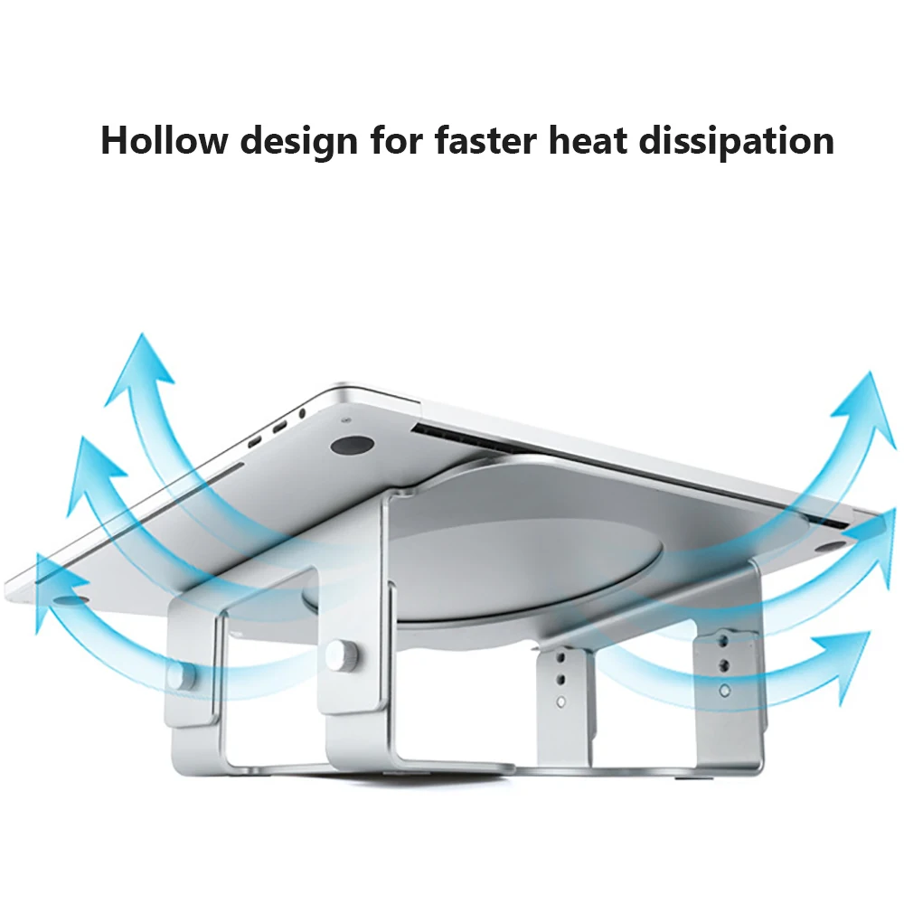 DNZJ-03 подставка для ноутбука Алюминиевый Регулируемый Настольный держатель Подставка для планшета для ноутбука для MacBook Pro/Air/PC/notebook/Tablet