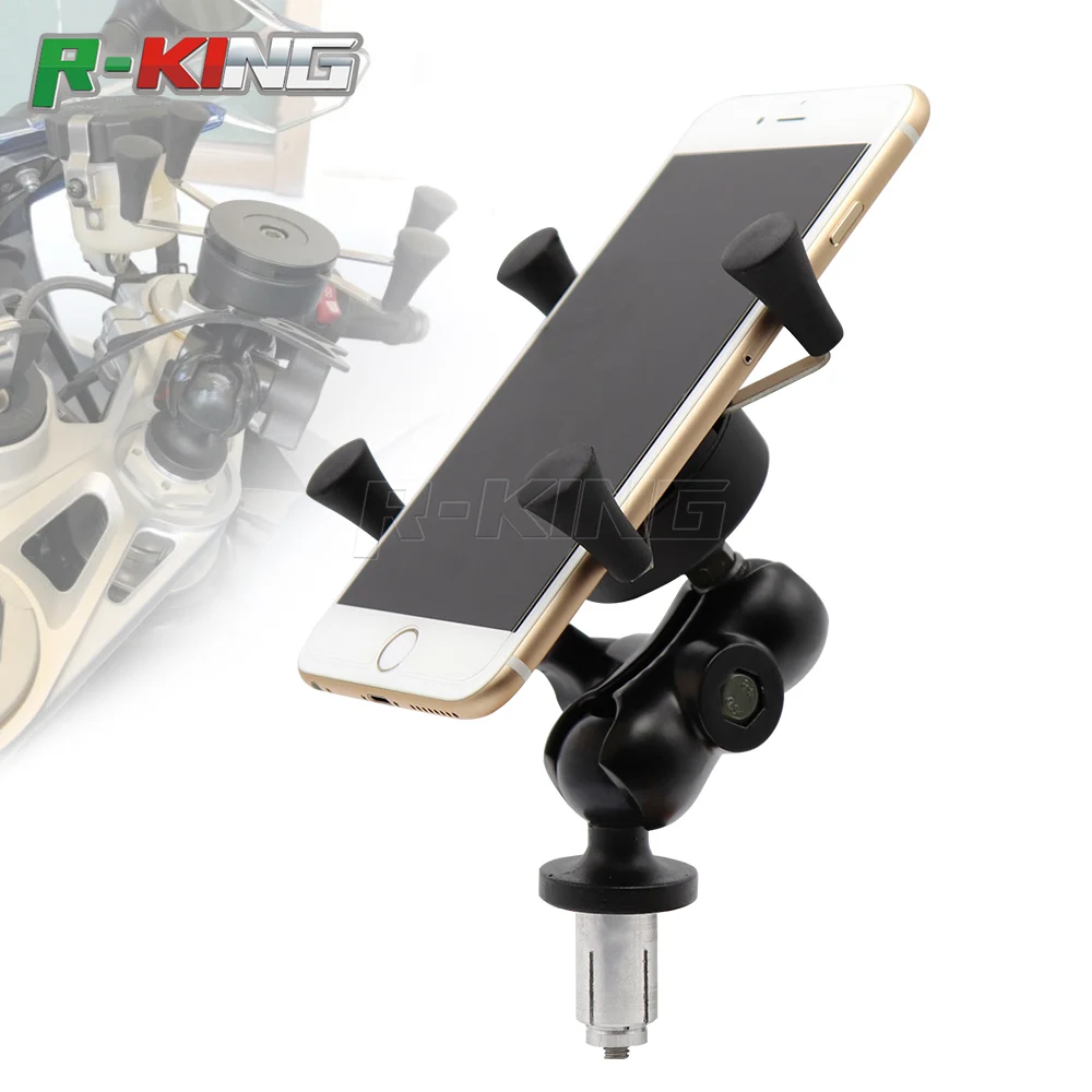 Для Aprilia RSV4 RSV1000 RSV 4 1000 аксессуары для мотоциклов gps навигационная рамка Кронштейн для мобильного телефона - Цвет: NO USB