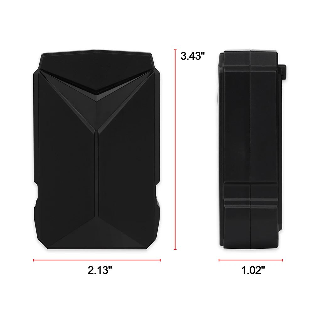 Car GPS Tracker Waterproof 6000mAh Battery Powerful Magnet Voice Monitor GSM Locator LBS Tracking Device D1 180 Days Standby