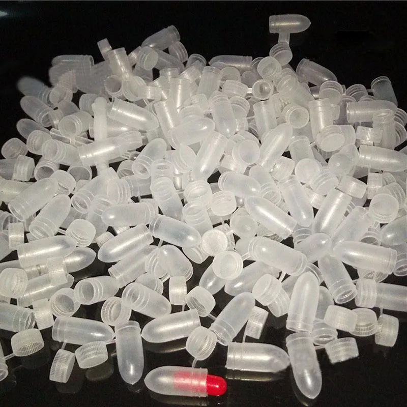 Boite A Pilules 25mm 500 Pieces Petite Taille Capsule Transparente Conteneur De Pilules En Plastique Etuis A Pilules Aliexpress
