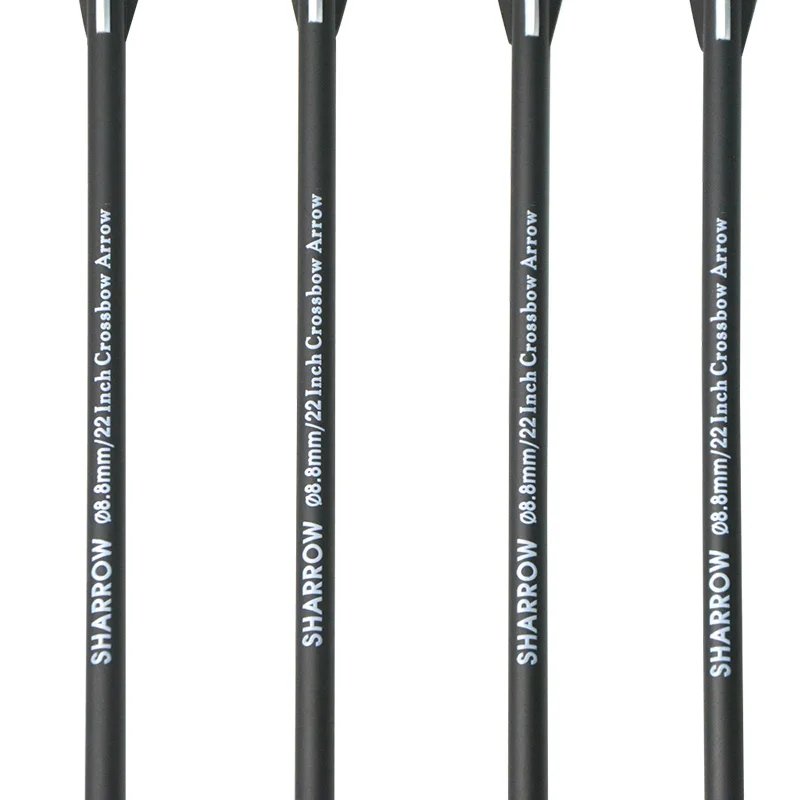 10pcs Archery Mix Carbon Arrow 22 inch Aluminum And Steel Point OD 8.8mm Plastic Feather for Crossbow Hunting Shooting Accessory 10pcs Archery Mix Carbon Arrow 22 inch Aluminum And Steel Point OD 8.8mm Plastic Feather for Crossbow Hunting Shooting Accessory