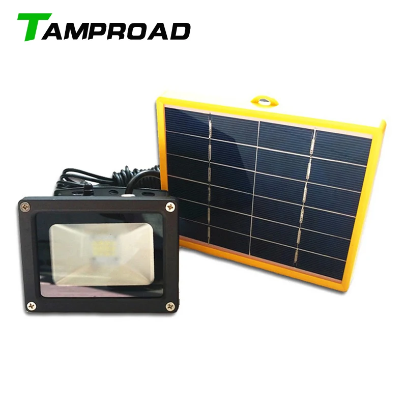 

TAMPROAD Solar Power LED Flood Night Light Waterproof Outdoor Garden Landscape Spotlight Wall Lamp Bulb Solar Street Lamps
