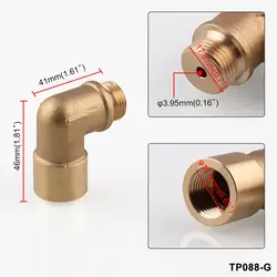 32 мм M18 * 1,5 O2 M18X1.5 O2 угловой кислородный датчик лямбда расширяющая прокладка латунь для Дека/водорода