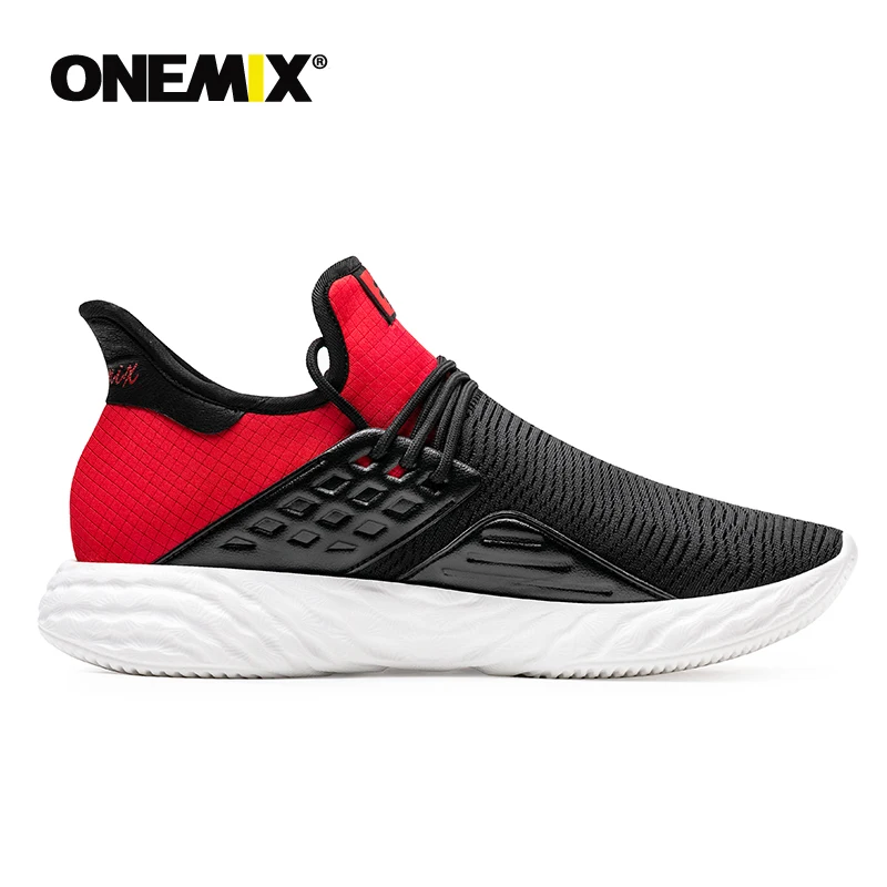 ONEMIX 2020 New Men's Sports Shoes Comfortable Breathable Man Sports Running Shoes Couple Casual Lightweight Jogging Shoes