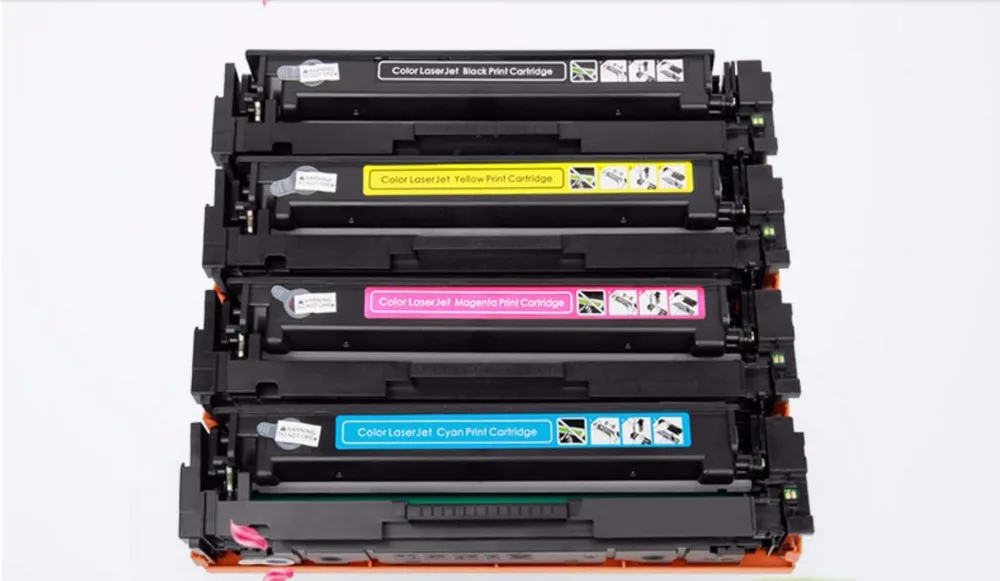 Buy 4pcs New color toner cartridge CF540A 203A