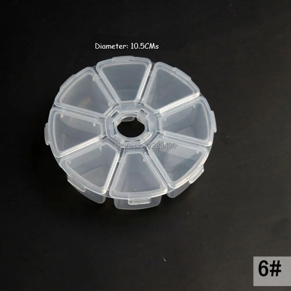 

Free Shipping Plastic Nail Decorations Container Nail Box Nail Tools Container