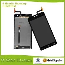 Black high quality LCD+Touch Screen Digitizer Replacement Assembly For Asus Zenfone 5 lcd Display A500CG T00J T00F Free Shipping