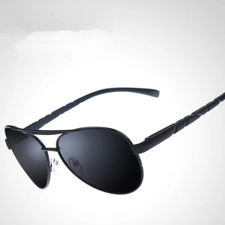 Aluminum Magnesium Sunglasses Polarized Sports Men Coating Mirror