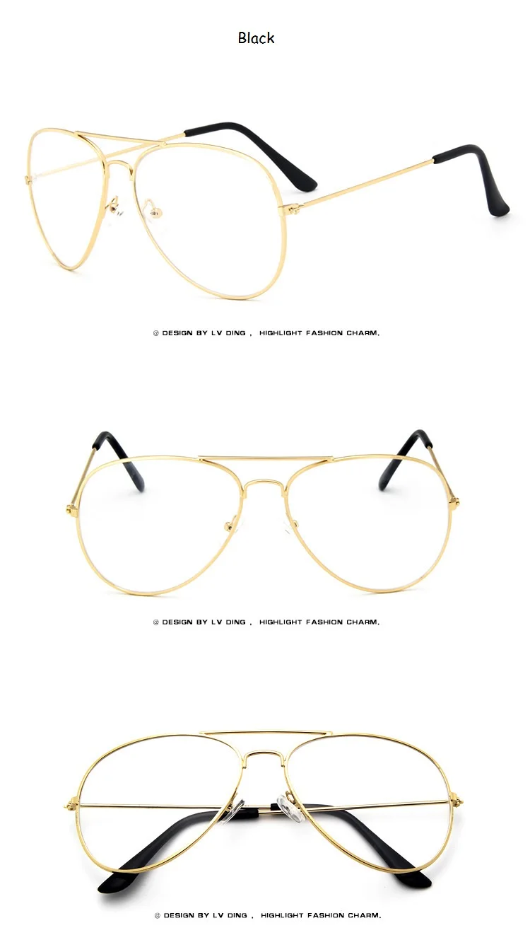 DCM, дизайнер, женские стеклянные es оптические оправы, металлические прозрачные линзы, очки, черное, серебряное, Золотое стекло для глаз