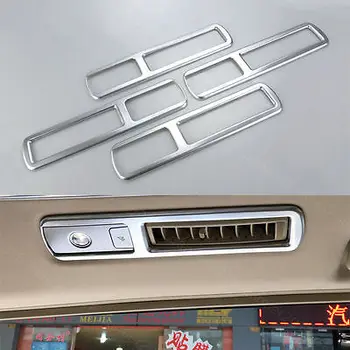 

4x Chrome Fit For Toyota Alphard 15-217 Rear Reading Light Air Outlet Cover Trim