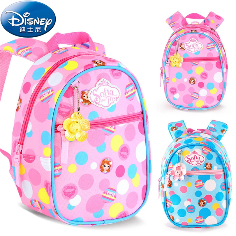 

Disney 2019 Sophia PrincessChildren Backpacks kindergarten Schoolbag Kids Backpack Children School Bags Girls Backpacks A010