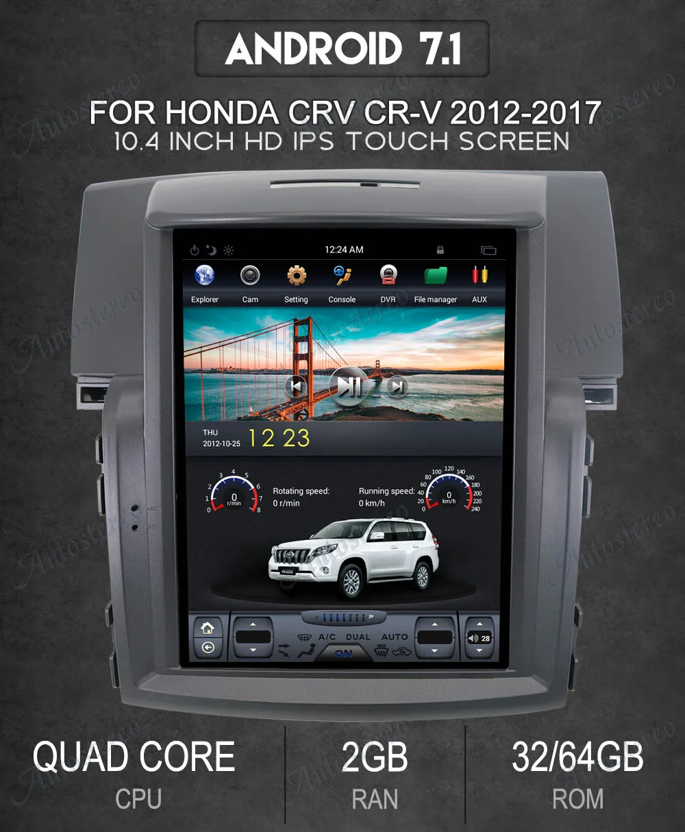 Android 8 Tesla стиль автомобиля gps навигация для Honda CRV 2012- Авто Стерео головное устройство Мультимедиа Радио магнитофон без DVD ips