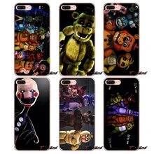 Для iPhone X 4 4S 5 5S 5C SE 6 6S 7 8 плюс samsung Galaxy J1 J3 J5 J7 A3 A5 лесного хозяйства с рисунком персонажей из игры «пять ночей в Фредди» аниматроники аниме силиконовый чехол