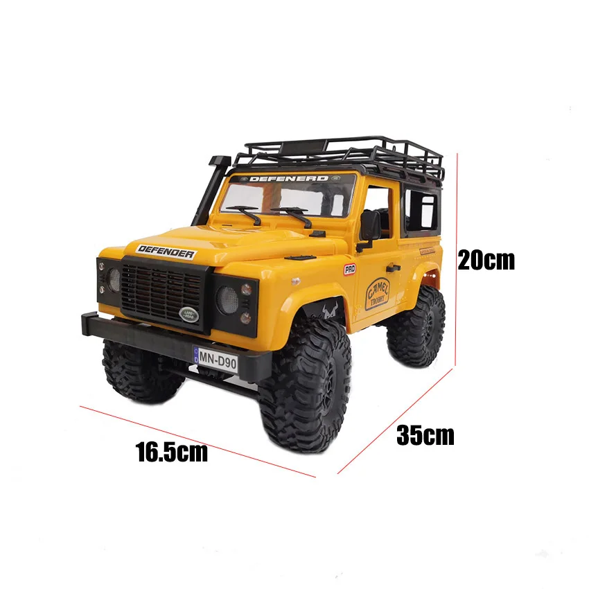 RC автомобиль MN-90 MN-91 RTR MN 1/12 1:12 2,4G 4WD пульт дистанционного управления Автомобили светильник светодиодный Сумки на крыше внедорожный гусеничный автомобиль грузовик игрушки