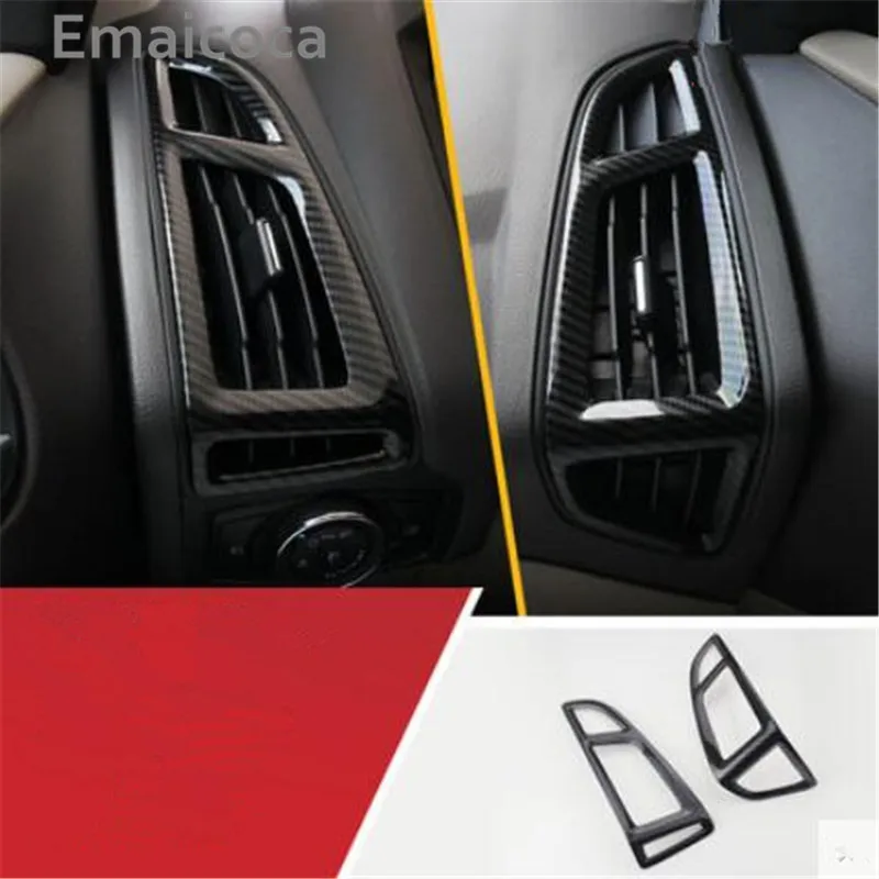 

Emaicoca Car-Styling door handle air vent Key cover Speaker Review mirror Decorative Cover case For Ford Focus 3 2012-2014
