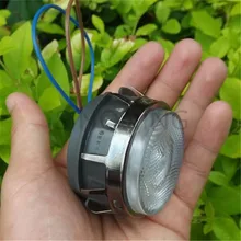 Небольшой светодиодный светильник, теплый светильник, излучающий лампу 220 В переменного тока 3 Вт, встроенный радиатор, сопротивление емкости и понижающий привод 2700k