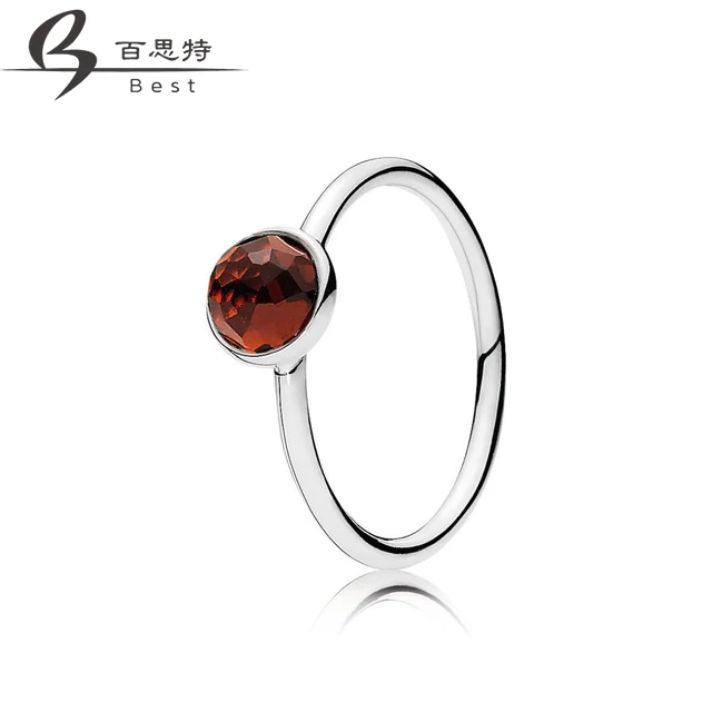 

BEST 100% 925 Sterling Silver Twelve Month Rings With 12 Color Rings Free Shipping