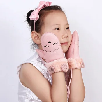 

Baby Winter Waterproof Warm Mittens Boy Girl Kids Children Outdoor Child Gloves Kids Winter Gloves