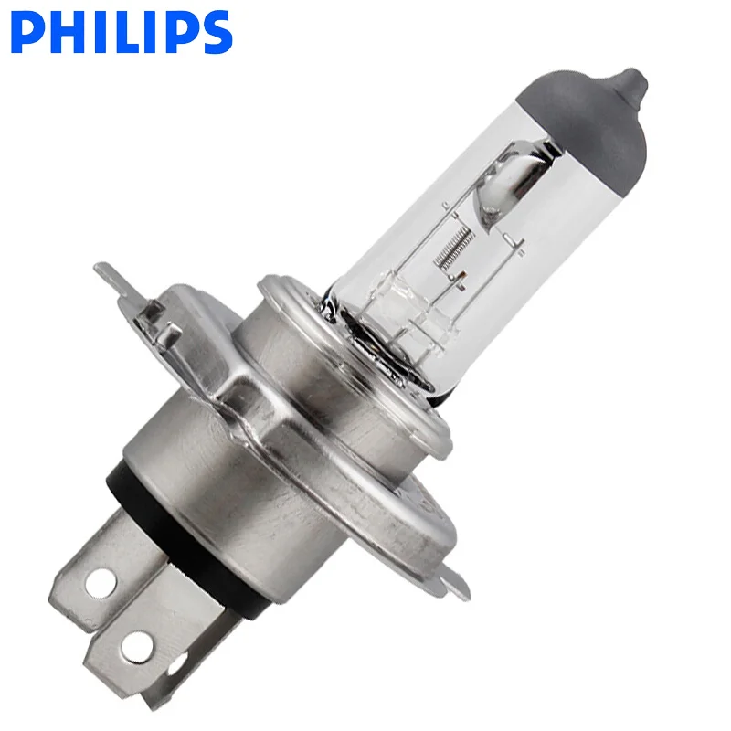 Philips H4 9003 12V 60/55W P43t Оригинальное качество, автомобильные фары, стандартные лампы, галогенные лампы, ECE, одобрено 12342 C1, 1X