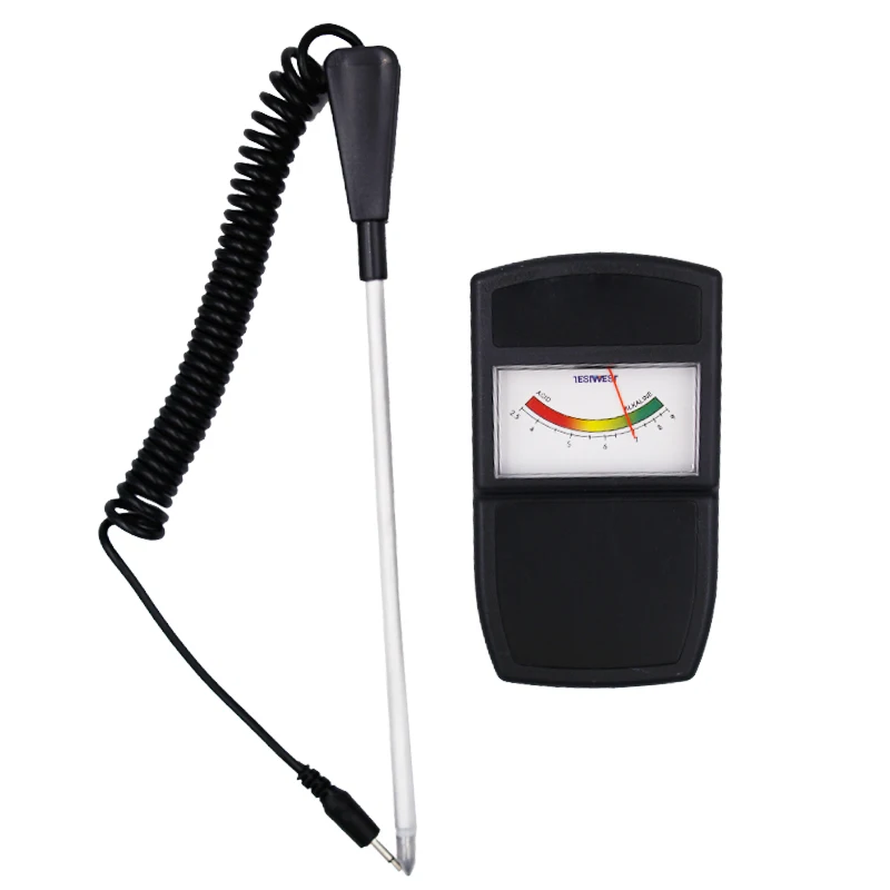 5pcs/lot Pointer type PH measuring instrument Soil tester PH meter for plant gardening 10offin