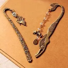 200 PC Ретро Закладка из сплава металлов Русалка, украшенный бусинами или ангелами бабочка модная Винтажная закладка