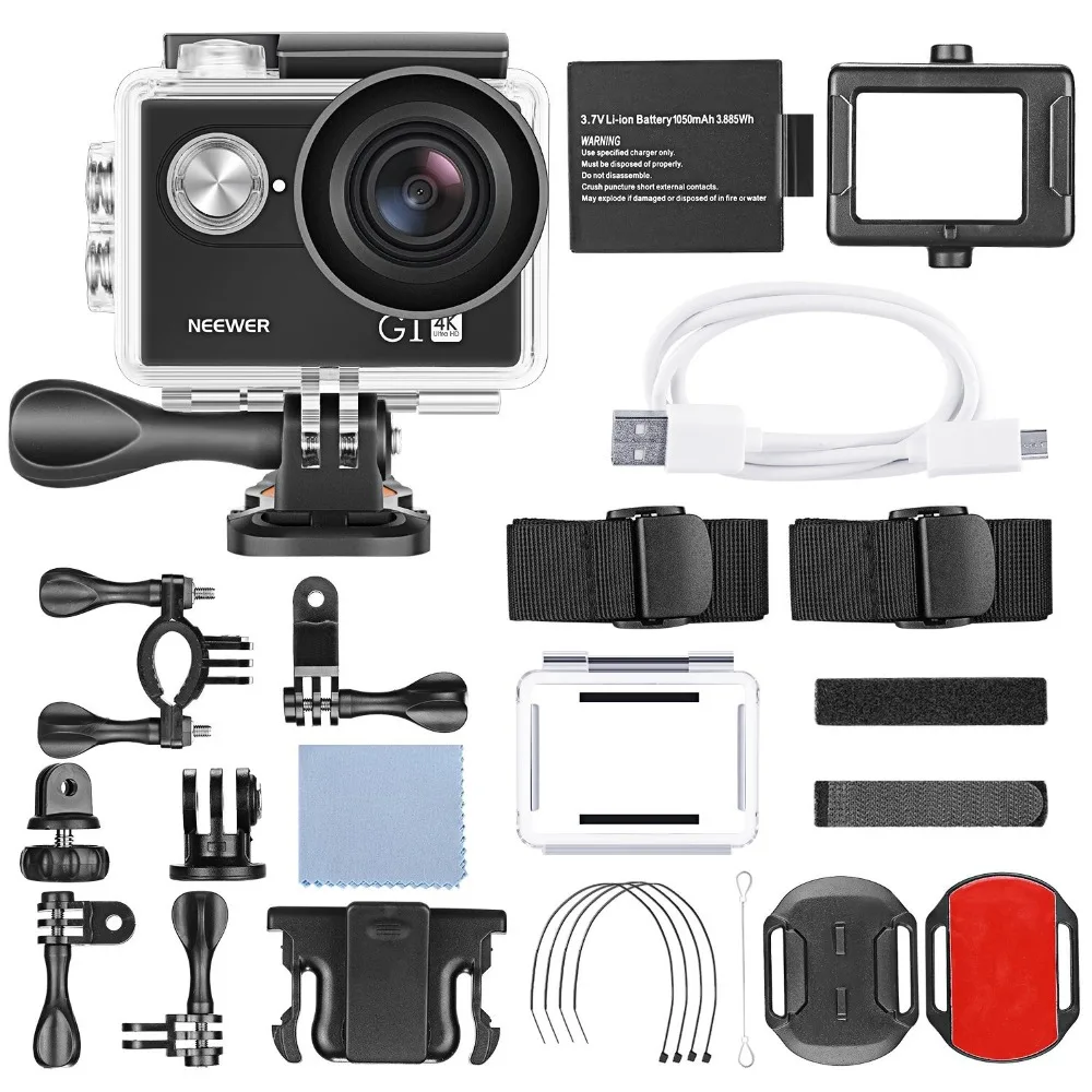 Neewer G1 Ultra HD 4K Action Camera 12MP