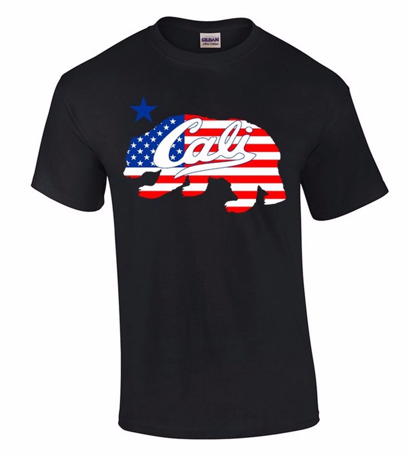 17夏メンズブランド服oネックカリ米国旗クマtシャツカリフォルニア共和国月のアメリカcaシャツ California Republic Brand T Shirtt Shirt Brand Aliexpress