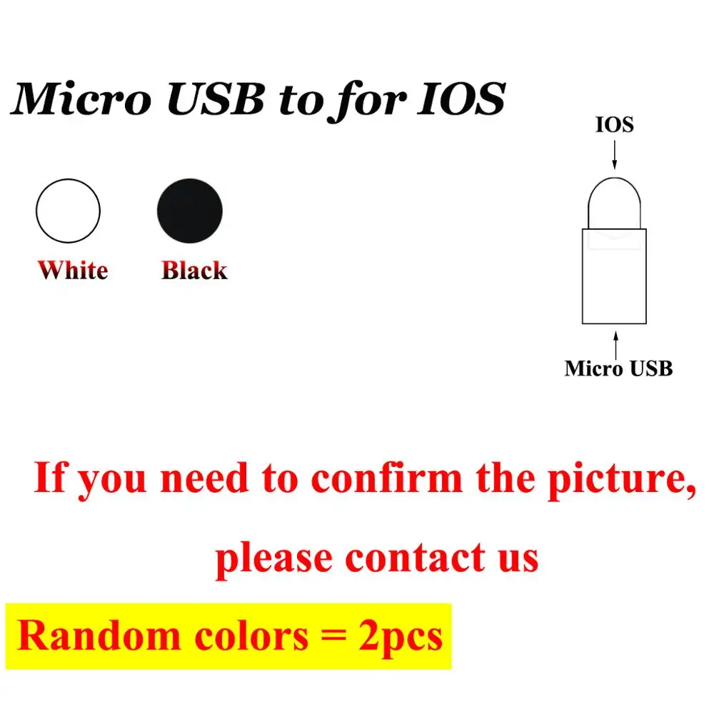 Юйси 2 шт./лот Тип C адаптер для Micro USB/для iphone/USB 3,0 Женский USB C OTG адаптер Поддержка синхронизации данных и зарядки конвертер