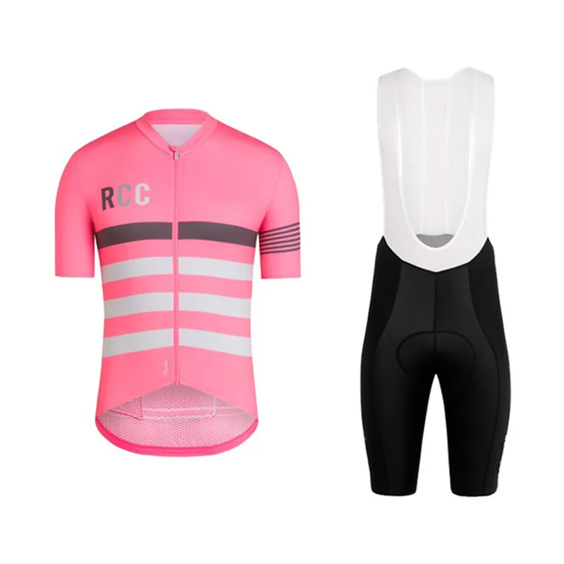 2019 rcc new style cycling set men bike jersey bib shorts roupa ciclismo summer sports bicycle equipment custom triathlon suit