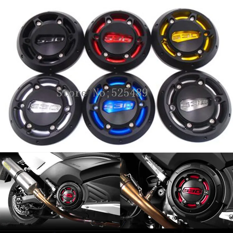 

5 Colors CNC Motorcycle Engine Stator Cover Engine Protective Cover Protector Accessories For Yamaha T-Max 530 500 TMAX 530 500