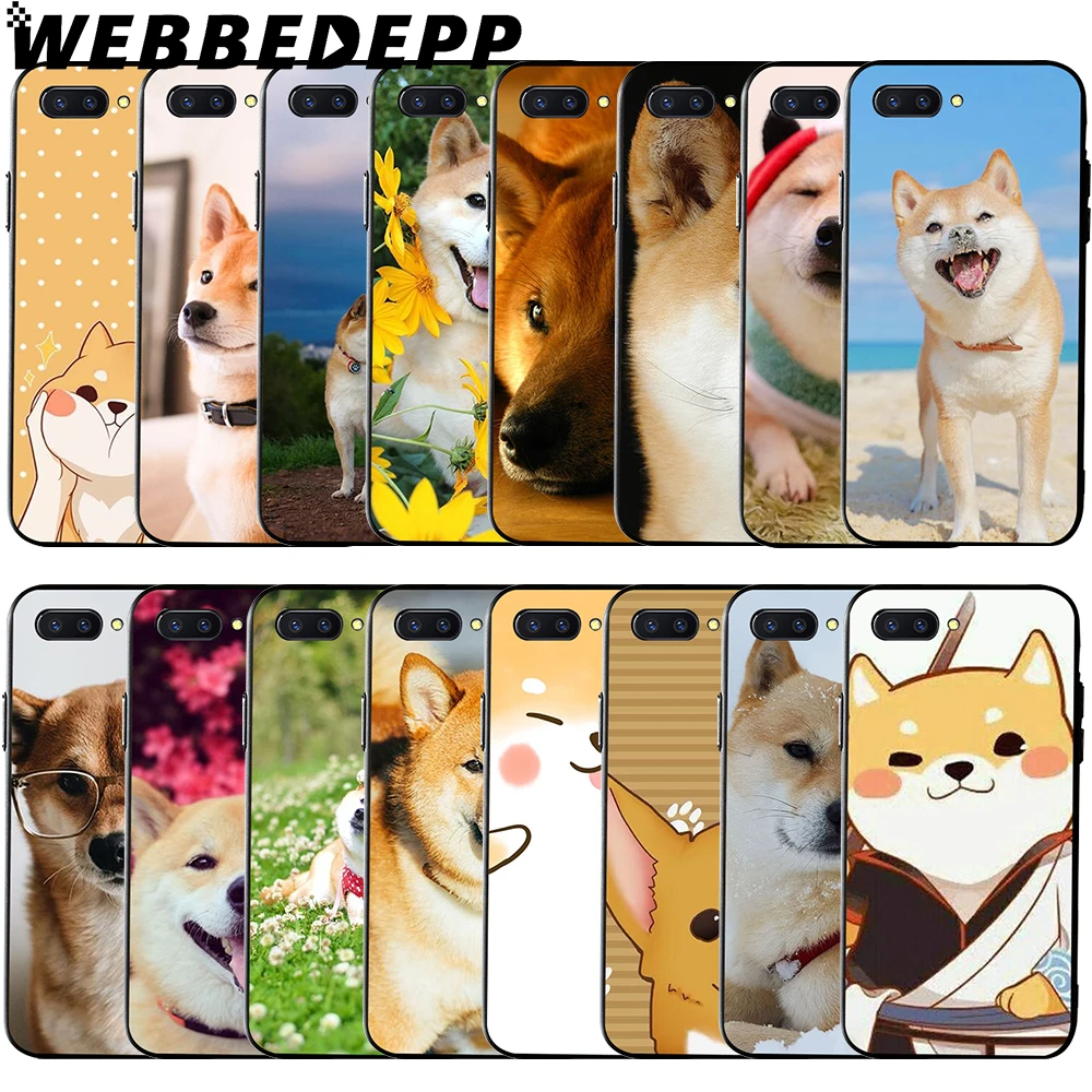 WEBBEDEPP корги Сиба-ину Собака Мягкий чехол для Huawei Honor 6 7A Pro 7C 8C 7X 8X 8 9 10 lite Note10 |