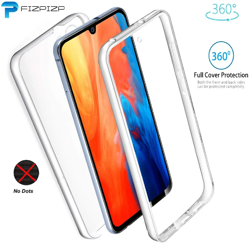 

for Huawei P30 Pro P30Lite P30Pro P30 Lite Case 360 Degree Protection Silicone Cover 2 in 1 Hard PC Back + Soft TPU Front Case