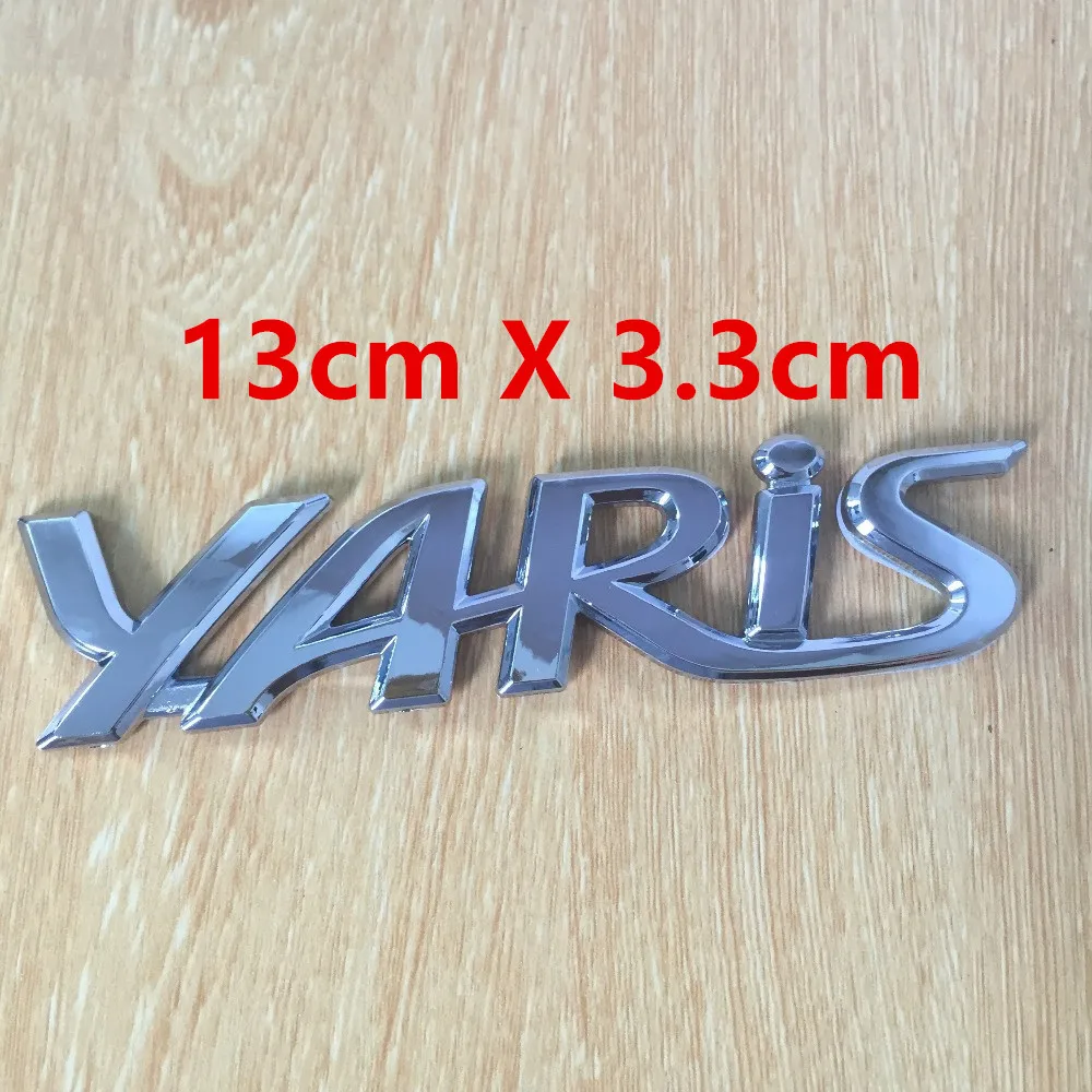 Для Corolla CAMRY YARIS VIOS ALTIS CROWN D4D VVTI VITZ задний багажник бейдж 3D логотип Автомобильный