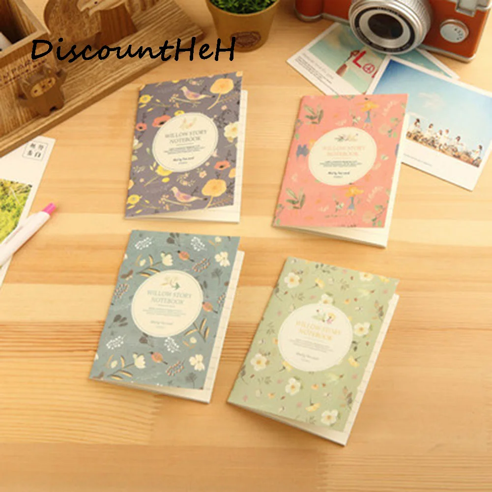 

Pretty Notebook Personality 1 Pc Simple Chic Flower Handmade Goods Casual Creative